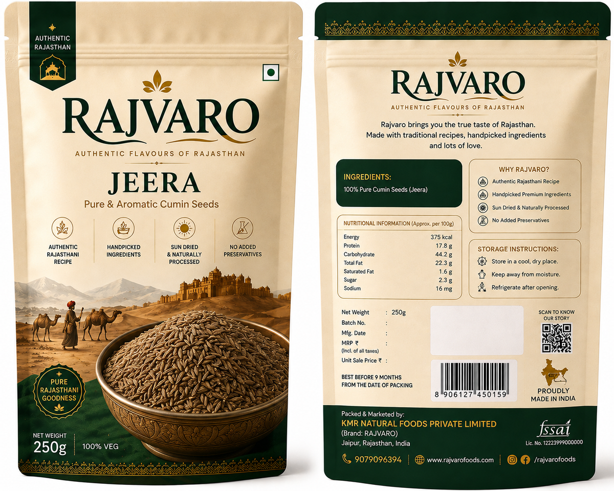Rajvaro Natural Jeera